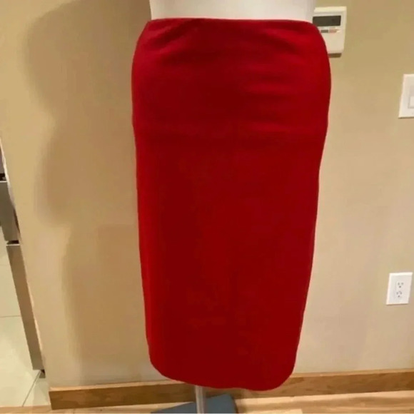 Ann Taylor 74%wool midi skirt - Picture 4 of 10